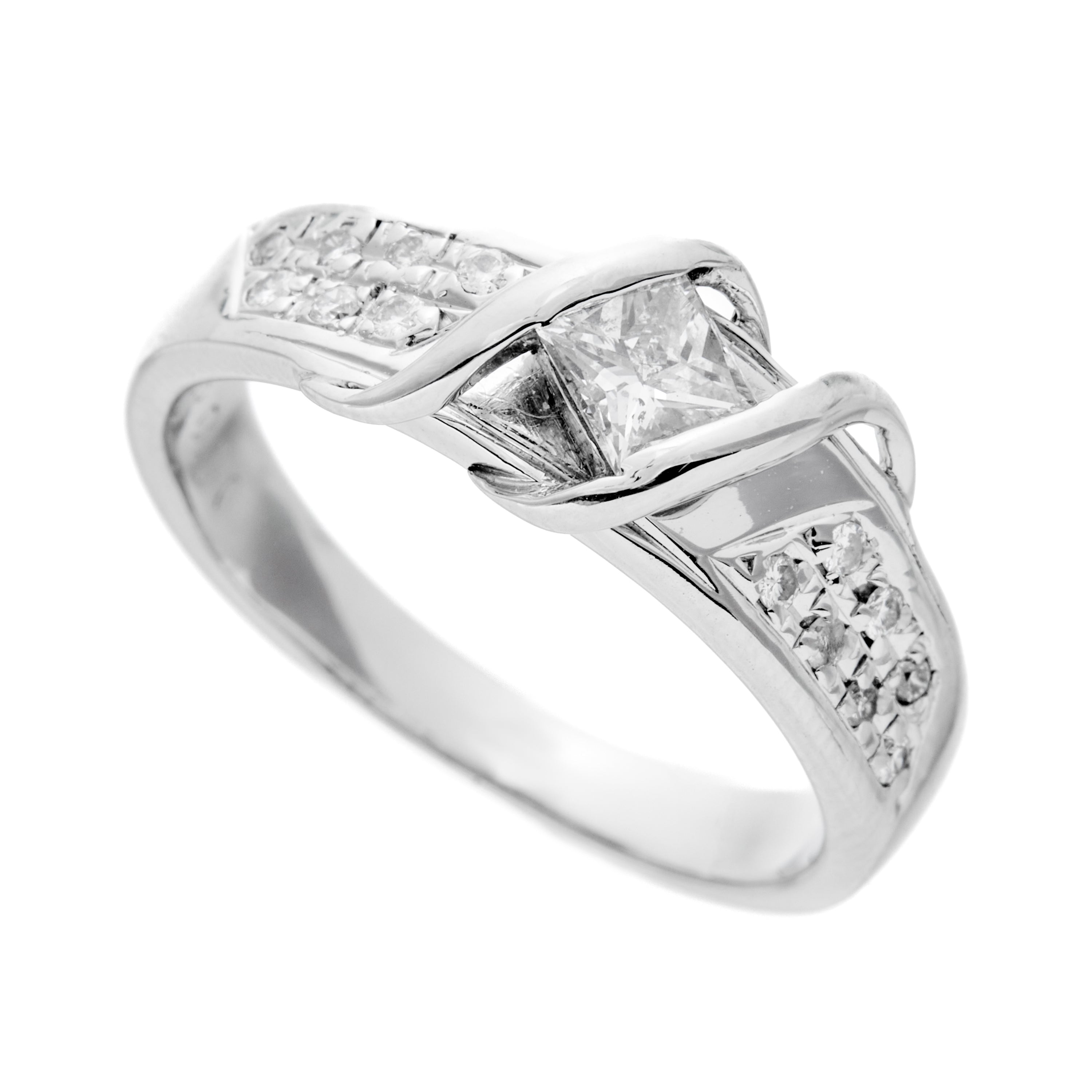 【ひまるい】MONAKA en-MD Pt900 MONAKA jewellery Prong Aquamarine Ring /PT900