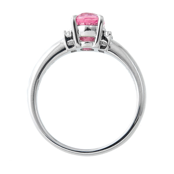 Pt900 Pink Sapphire R