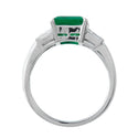 Pt900 Emerald R