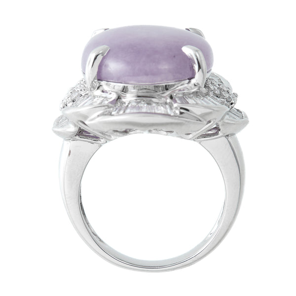Pt900 Lavender Jadite R