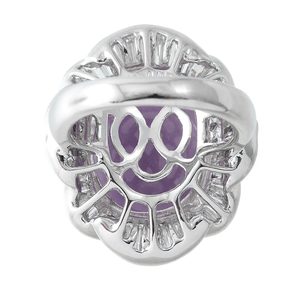 Pt900 Lavender Jadite R
