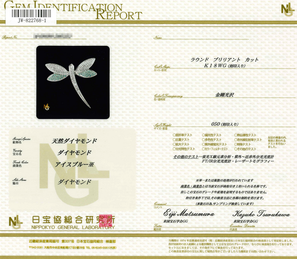 K18WG Diamond PN