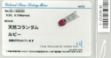 Pt900 Ruby PN