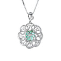 Pt900 Paraiba Tourmaline PN