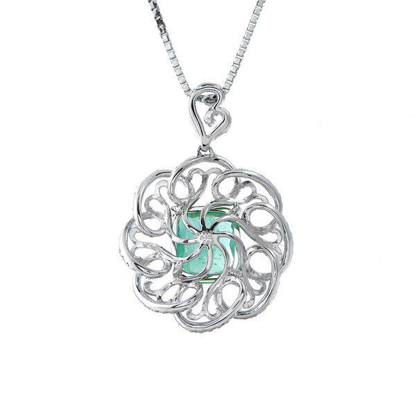Pt900 Paraiba Tourmaline PN