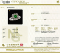 Pt950 Emerald R