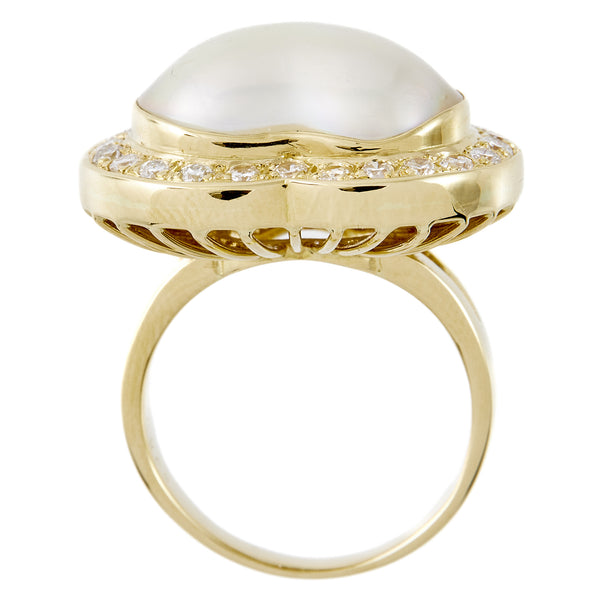 K18 Mabe Pearl R