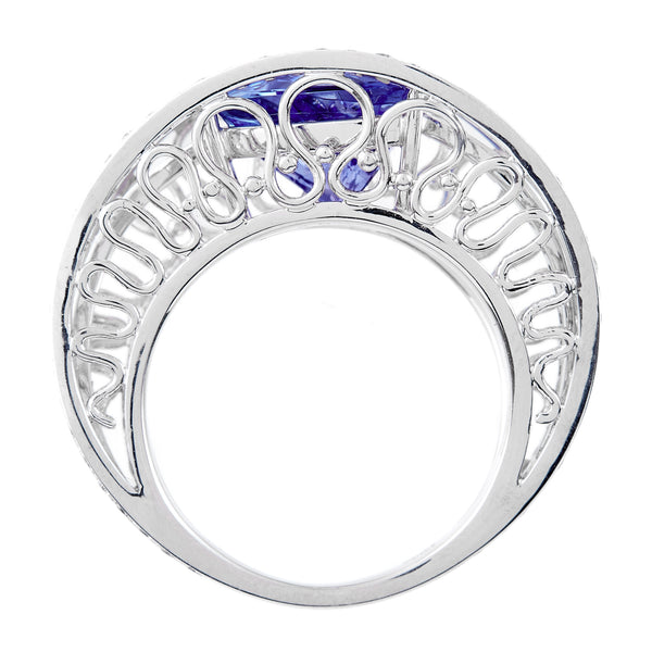 Pt900 Tanzanite R