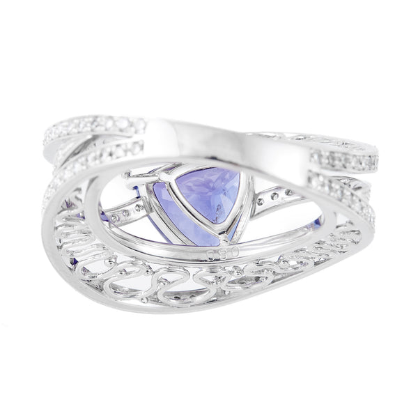 Pt900 Tanzanite R