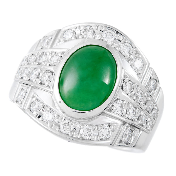 Pt900 Jadeite R