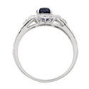 Pt950 Sapphire R