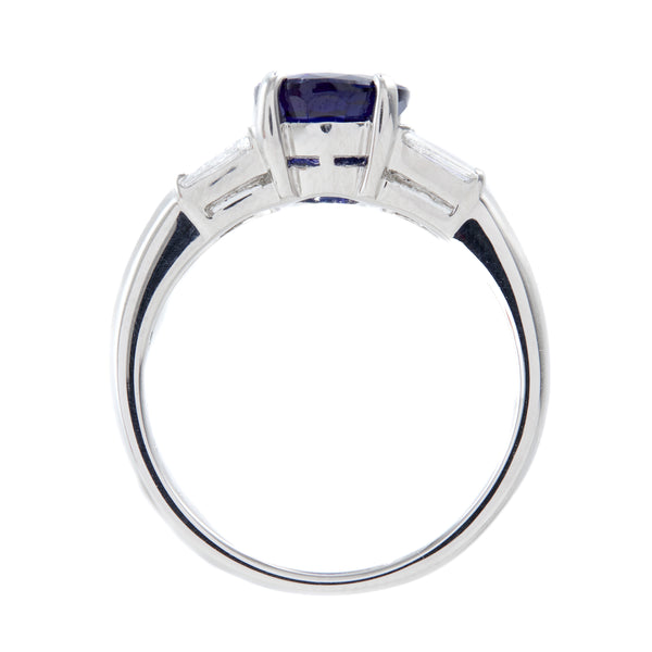 Pt900 Sapphire R