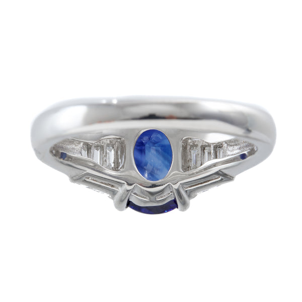 Pt900 Sapphire R
