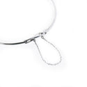Pt900 Diamond Bangle