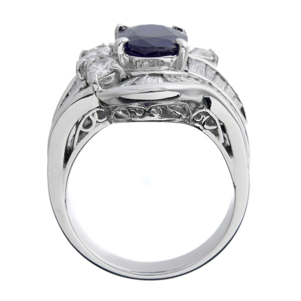 Pt900 Sapphire R
