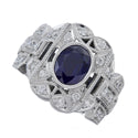 Pt900 Sapphire R