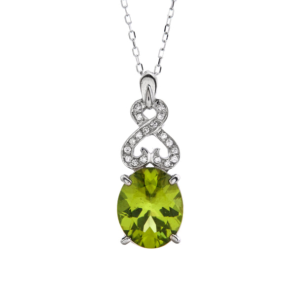 K18WG Peridot PN