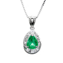 Pt900 Emerald PN
