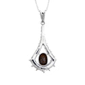 Pt900 Boulder Opal PN