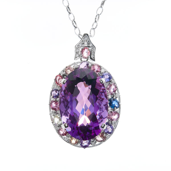 K18WG Amethyst PN