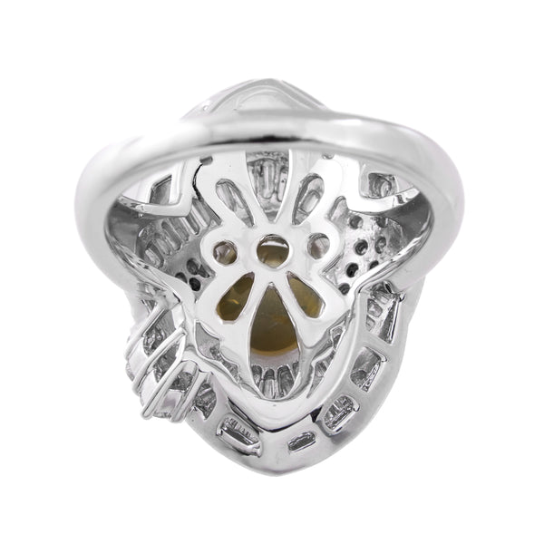 Pt900 Cat's Eye R