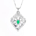 Pt900 Emerald PN