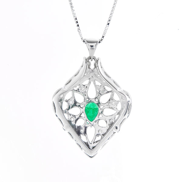 Pt900 Emerald PN