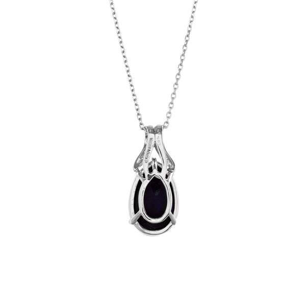 Pt900 Black Opal PN