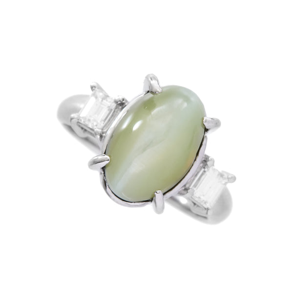 Pt900 Cat's Eye R