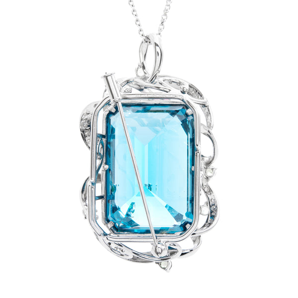 K18WG Blue Topaz PN