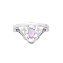 Pt900 Pink Sapphire R