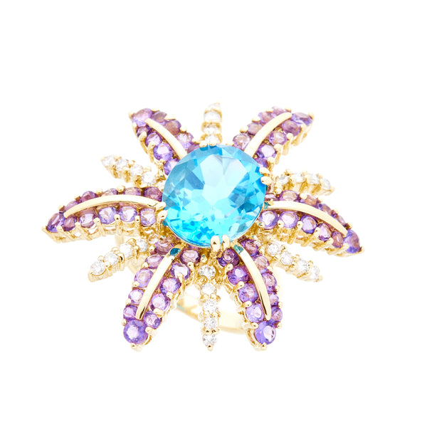 K18 Blue Topaz R