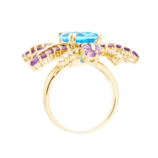 K18 Blue Topaz R