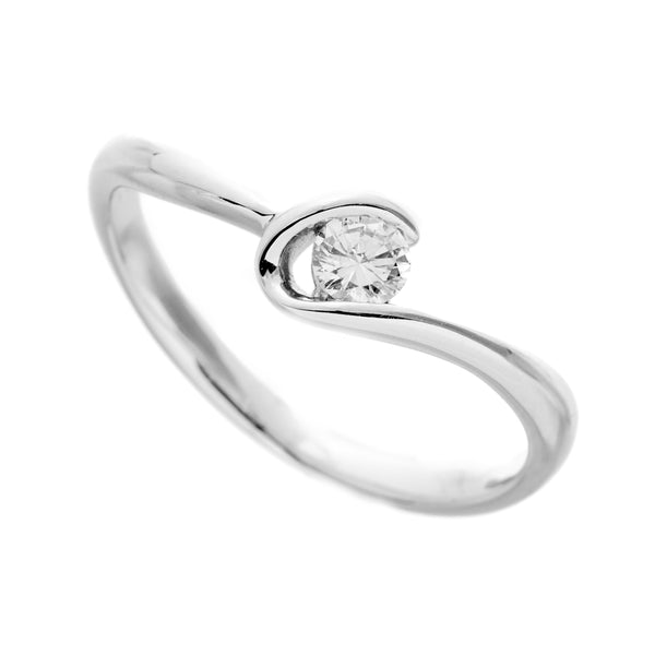 K18WG Diamond R