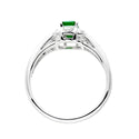 K18WG Emerald R