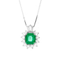 Pt900 Emerald PN