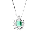 Pt900 Emerald PN