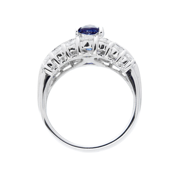 Pt900 Sapphire R