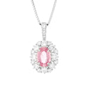 Pt950 Padparadscha S PN