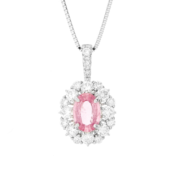 Pt950 Padparadscha S PN