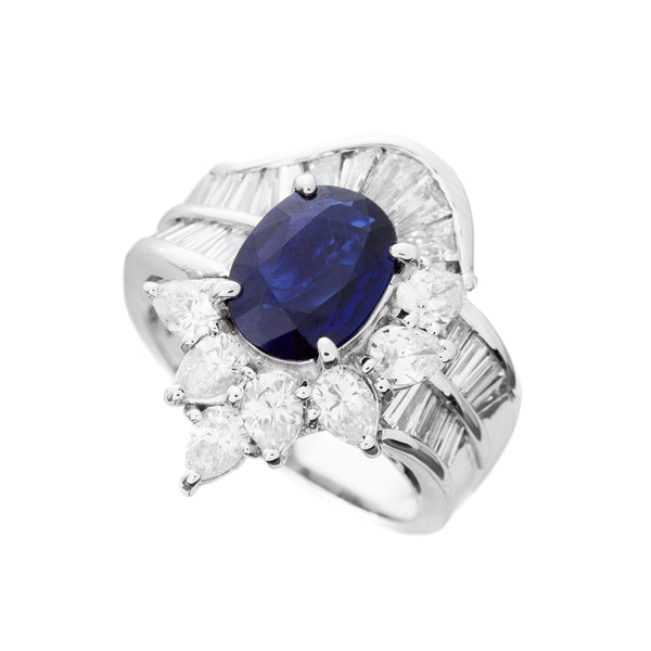 Pt900 Sapphire R