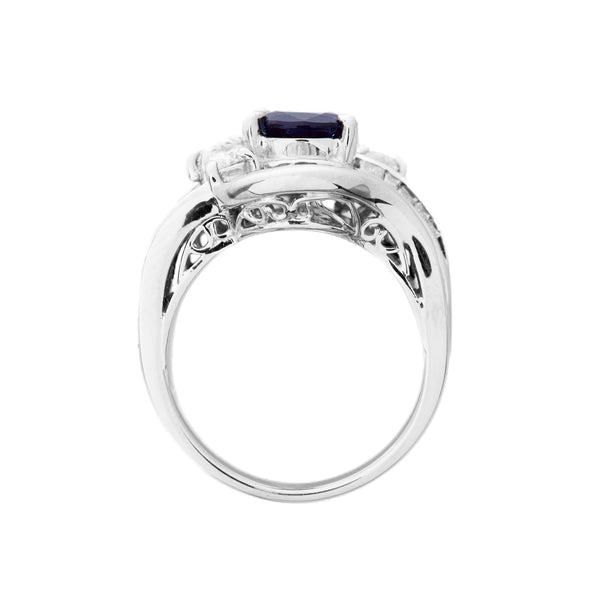 Pt900 Sapphire R