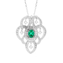 Pt900 Emerald PN