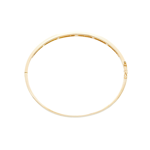 K18 Diamond Bangle