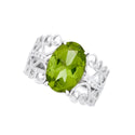 K18WG Peridot R