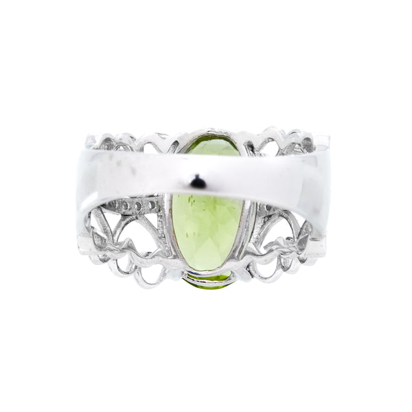 K18WG Peridot R