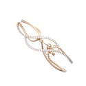 K18PG Diamond Bangle