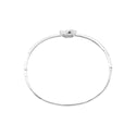 K18WG Diamond Bangle