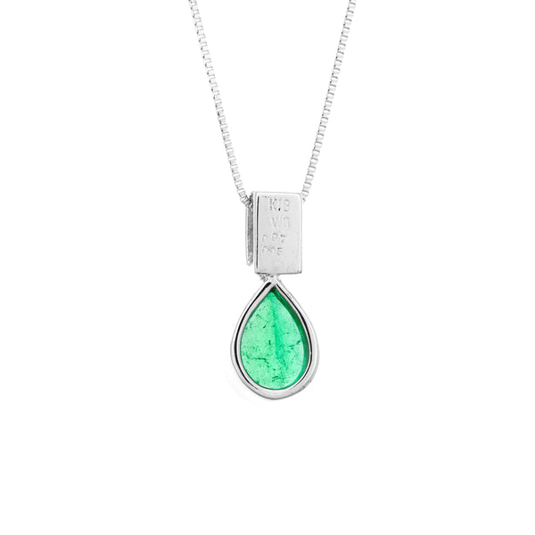 K18WG Emerald PN