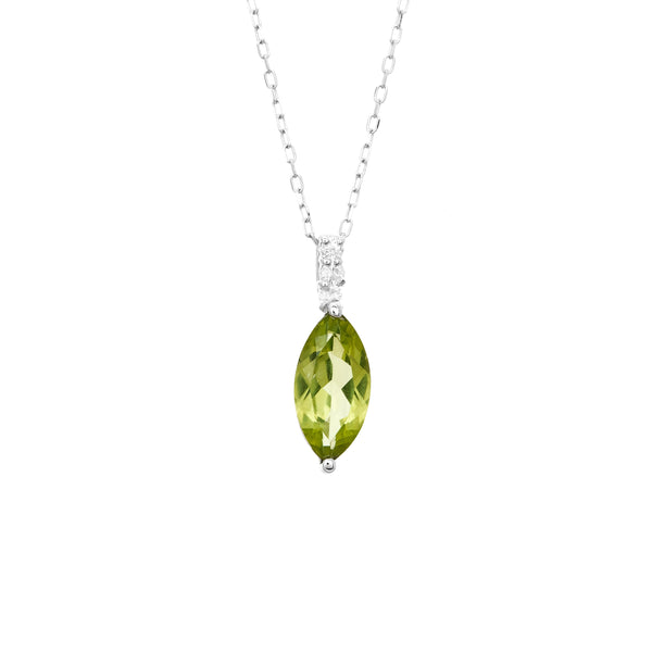 K18WG Peridot PN